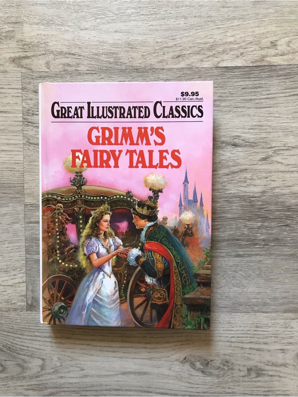 Great Illustrated Classics Grimm's Fairy Tales - Pink Cover
